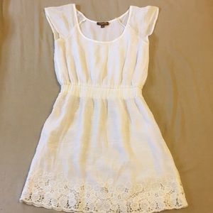 White summer dress